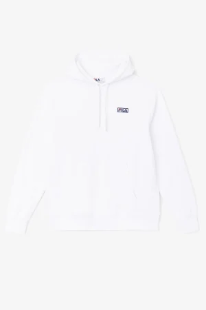 FILA Algot Hoodie 100 WHITE Clearance