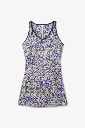 FILA Back Spin Full Coverage Dress 560 MULTI / FILA NAVY Cheap
