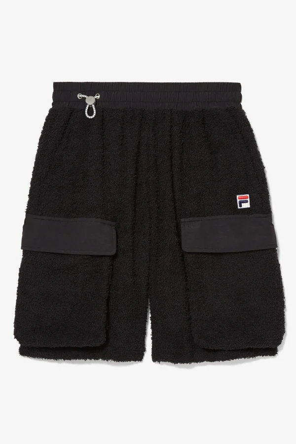 FILA Fal&ograve; Terry Cargo Short 001 BLACK Fashion