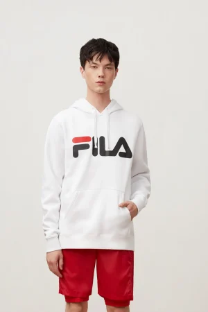 FILA flori hoodie 100 WHITE / RED / BLACK Discount