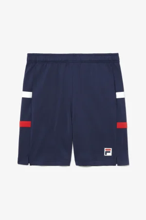 FILA Heritage Tennis Short 412 NAVY / RED / WHITE Shop