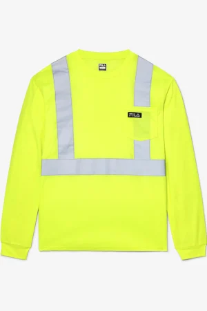 FILA High Visibility Long Sleeve Work Shirt Shop