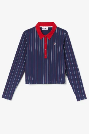 FILA Jada Long Sleeve Polo Store