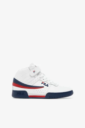 FILA kids' F-13 150 WHITE / NAVY / RED Outlet