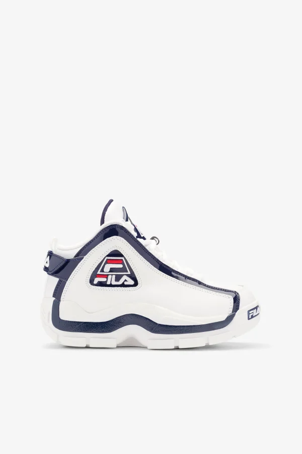 FILA Little Kids' Grant Hill 2 125 WHITE / NAVY / RED Store