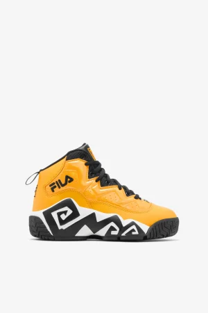 FILA Little Kids' Mb Night Walk 702 LEMON / WHITE / BLACK Hot