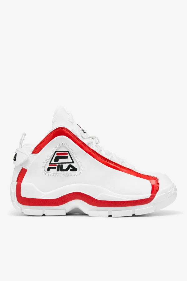 FILA men' grant hill 2 114 WHITE / RED / BLACK Outlet