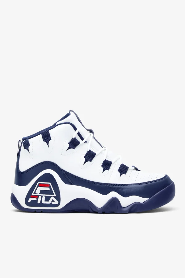 FILA Men' Grant Hill 1 125 WHITE / NAVY / RED Cheap