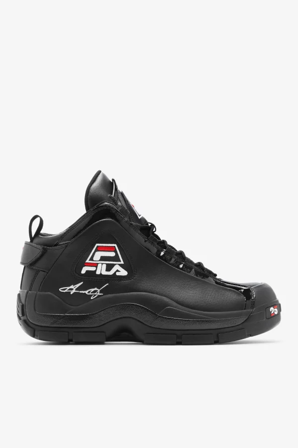 FILA Men' Grant Hill 2 25th Anniversary Edition 014 BLACK / WHITE / RED Shop