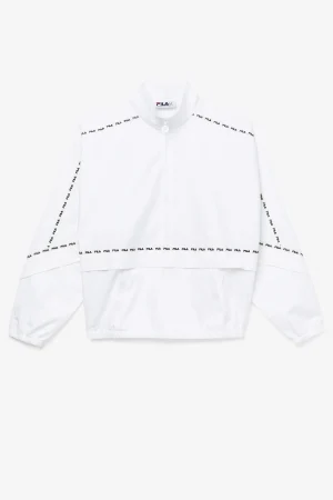 FILA Raceline Jacket 100 WHITE Cheap