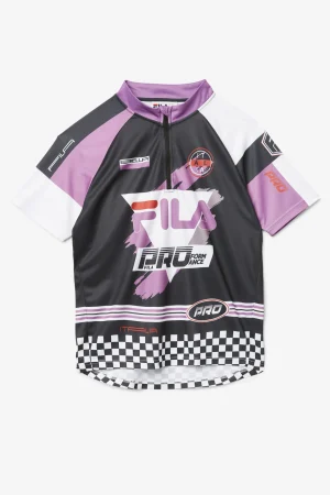 FILA Stormpride Cycling Jersey 001 BLACK Best Sale