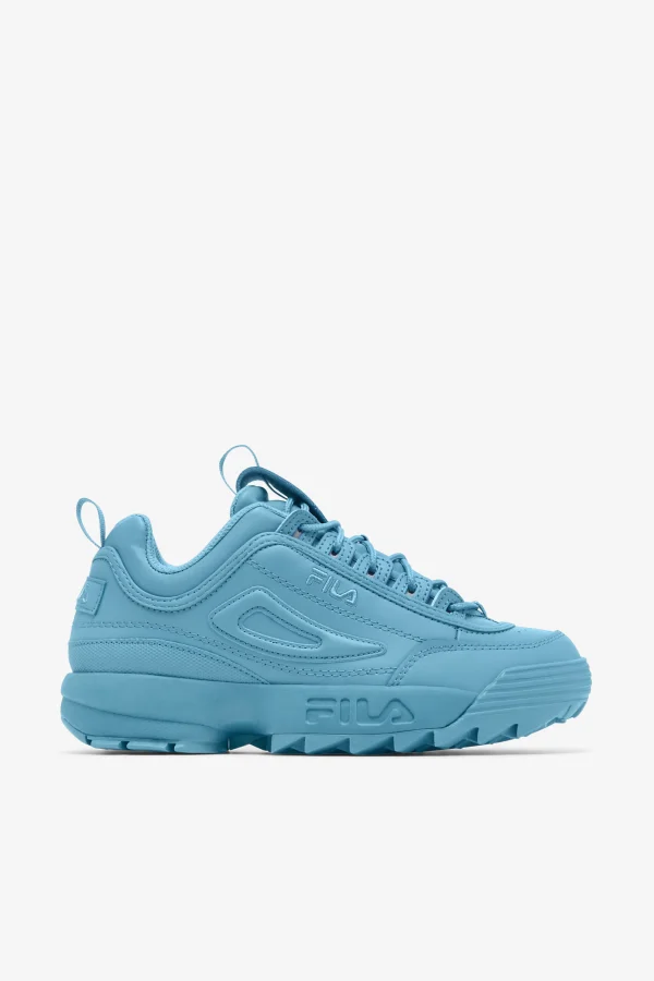 FILA Women' Disruptor 2 Premium 400 DELPHINIUM BLUE / DELPHINIUM BLUE / DELPHINIUM BLUE Shop