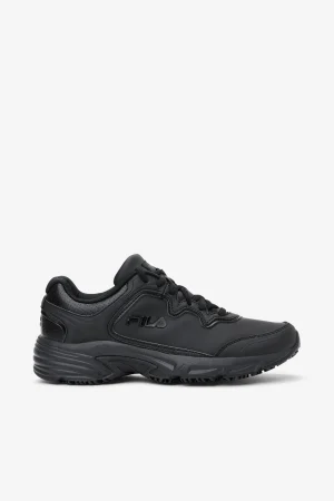 FILA Women' Memory Fresh Start 2 Slip Resistant Shoe 001 BLACK / BLACK / BLACK Best
