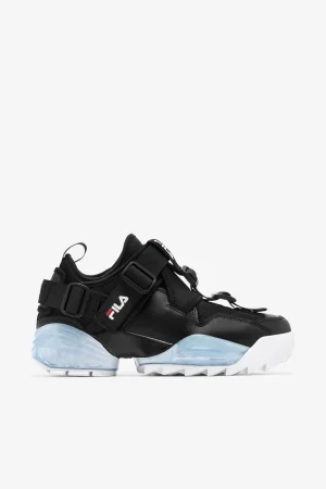 FILA Women' Unit LE 014 BLACK / RED / WHITE Hot