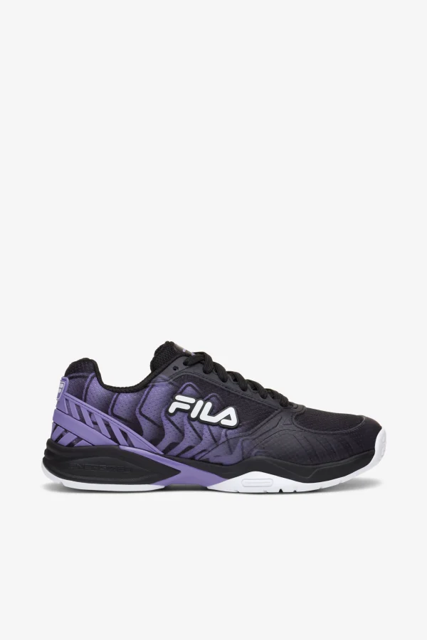 FILA WOMEN'S VOLLEY ZONE PBF 019 BLACK/ASTER PURPLE/WHITE Cheap